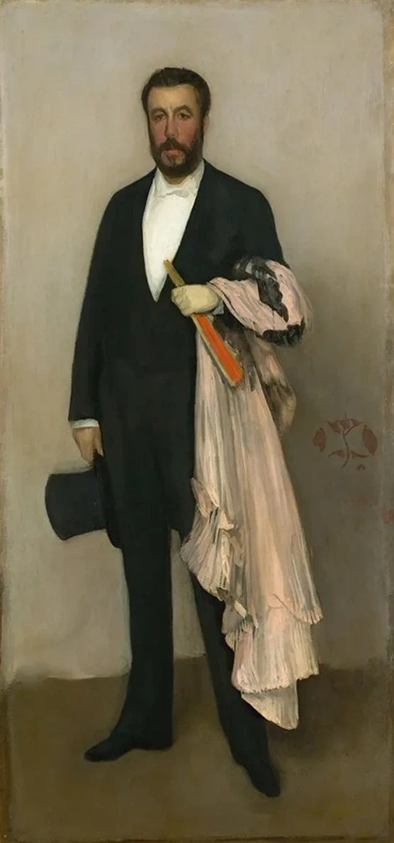 Arrangement in Flesh Colour and Black Portrait of Theodore Duret