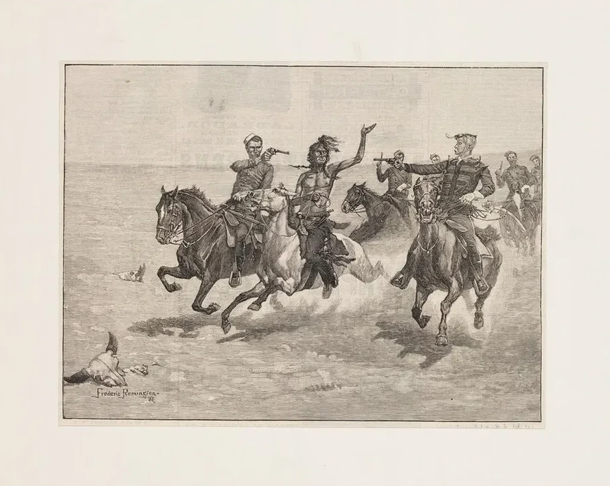 Arrest of a Blackfeet Murderer