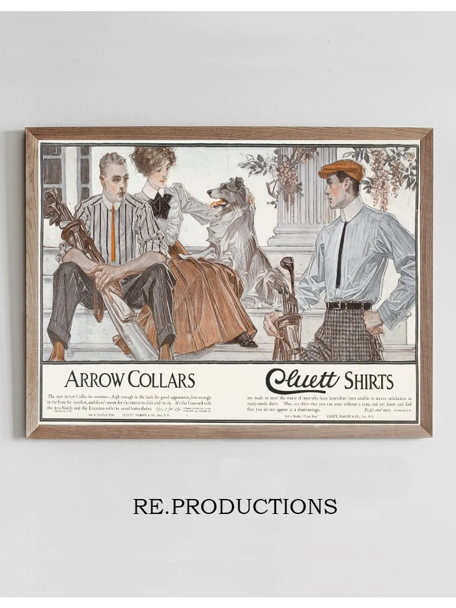 Arrow Collars. Cluett Shirts