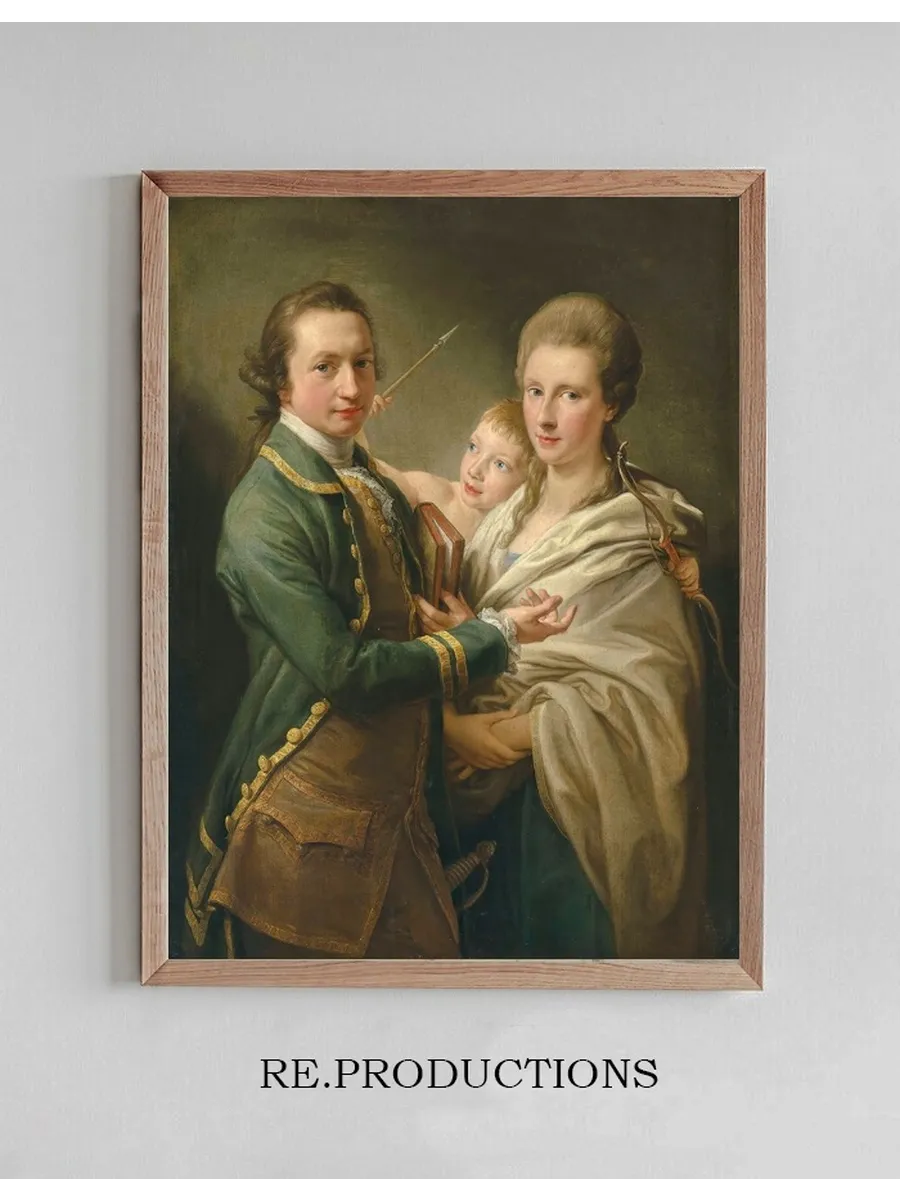 Arthur Saunders Gore, Viscount Sudley, Later 2nd Earl of Arran (1734 - 1809), and His Wife