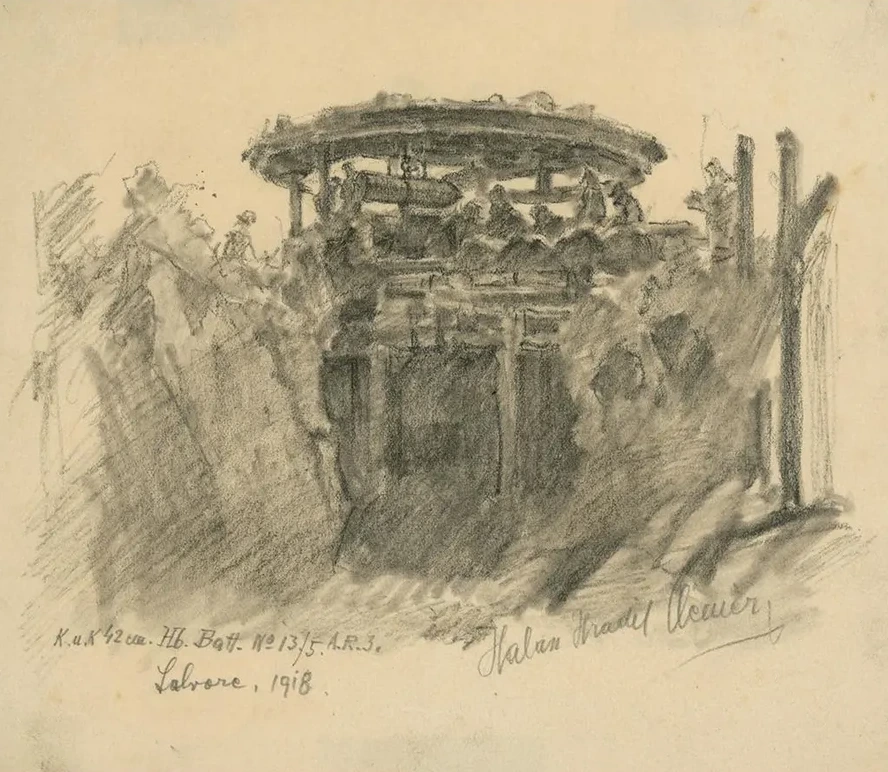 Artilery Position on Salvore Peninsula