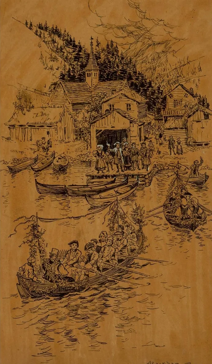 As Pretty a Boat - Procession
