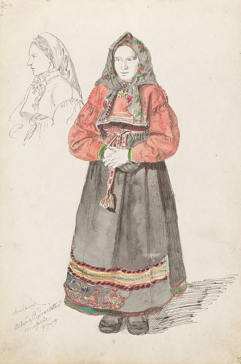 Aslaug Bj rnsdatter Moseb, Sauland