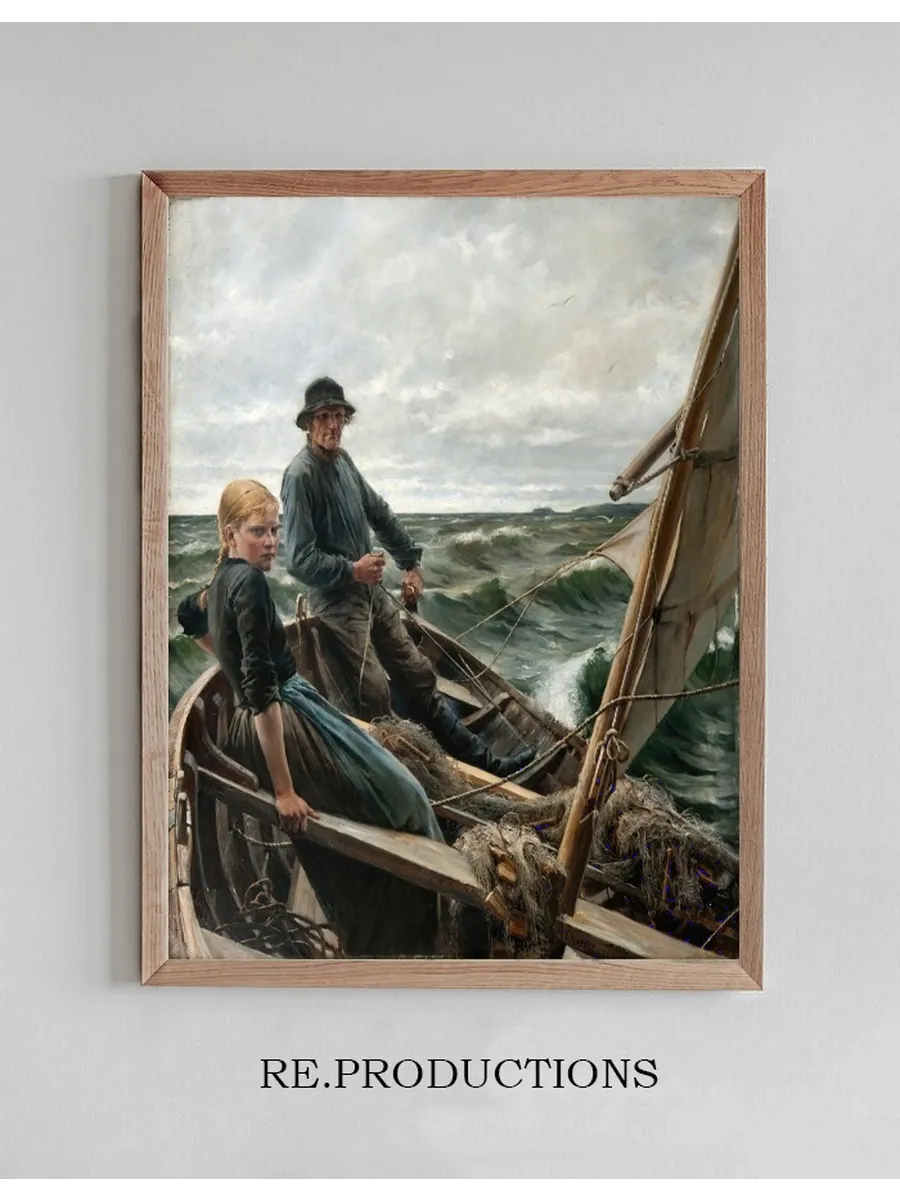At Sea