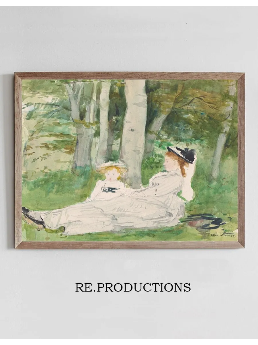 At The Edge Of The Forest (Edma And Jeanne)