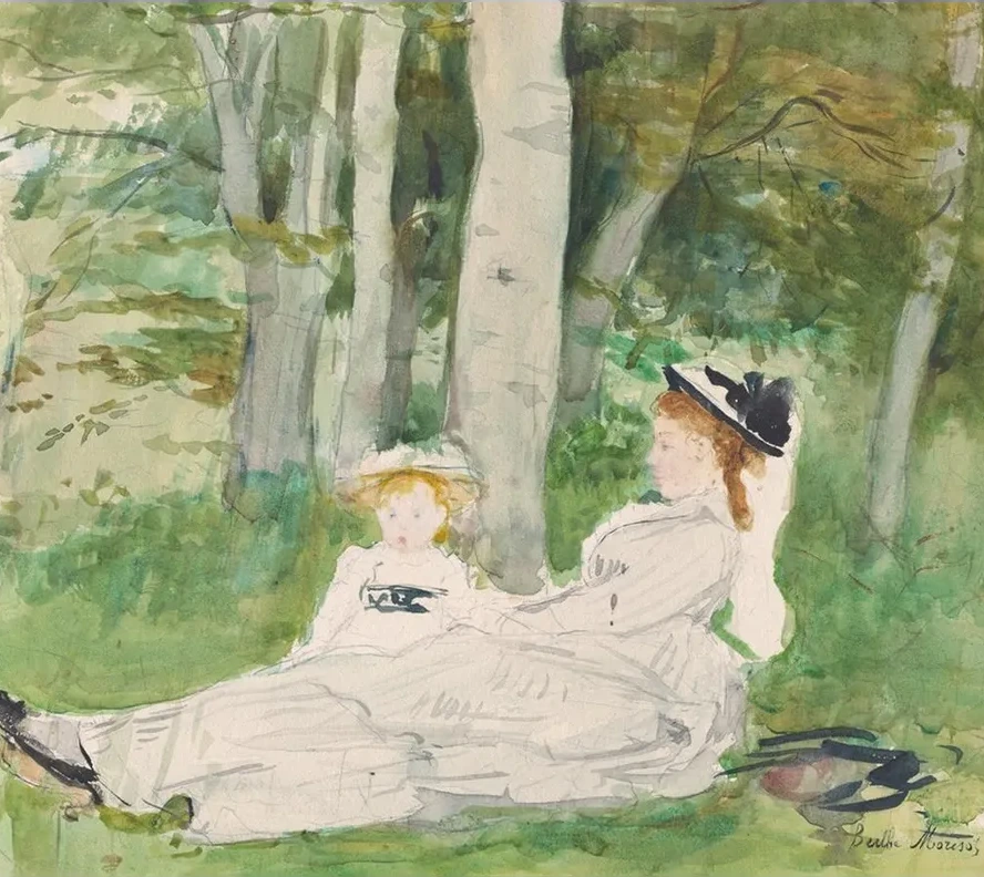 At The Edge Of The Forest (Edma And Jeanne)