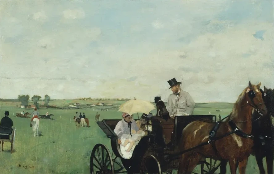 At The Races In The Countryside