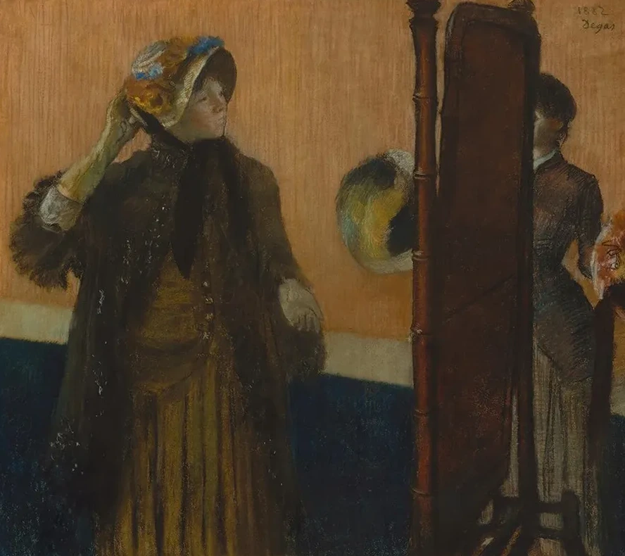 At the Milliner's