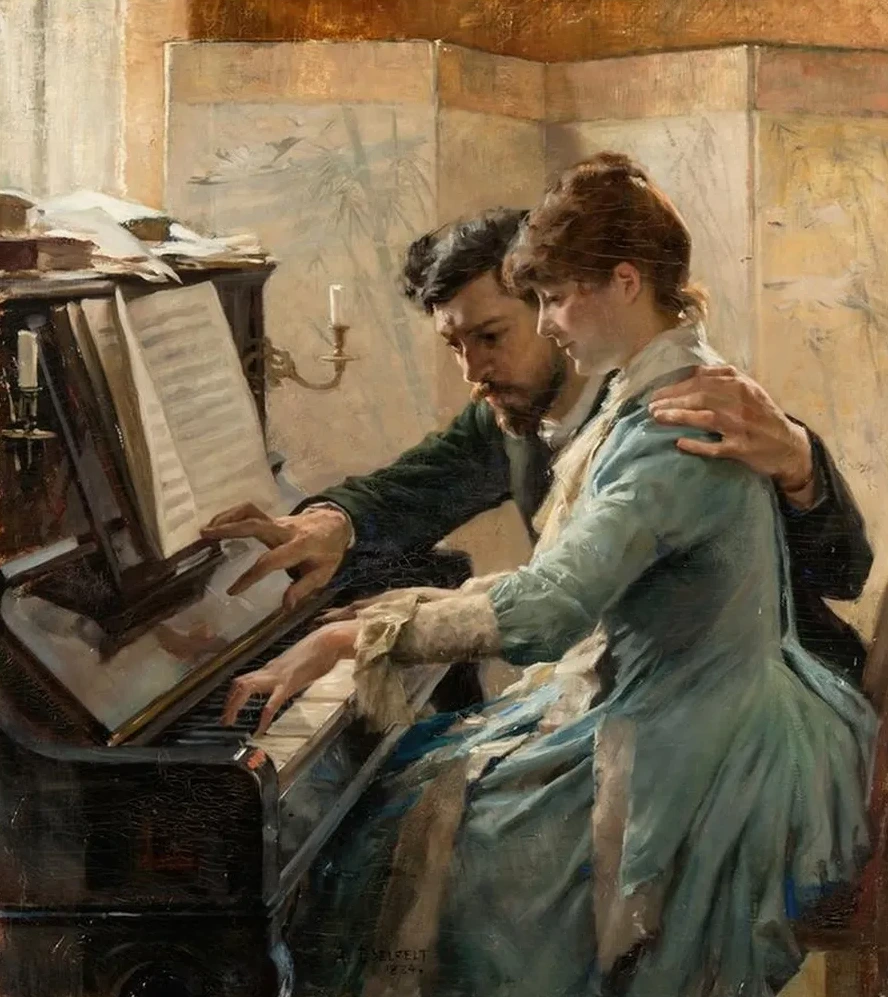 At the Piano