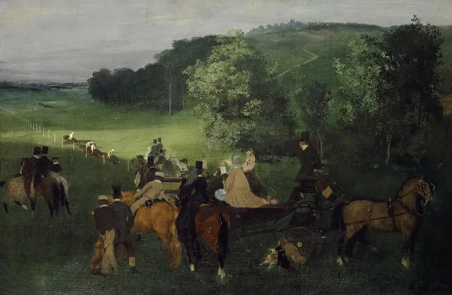 At the Racecourse (The Races)