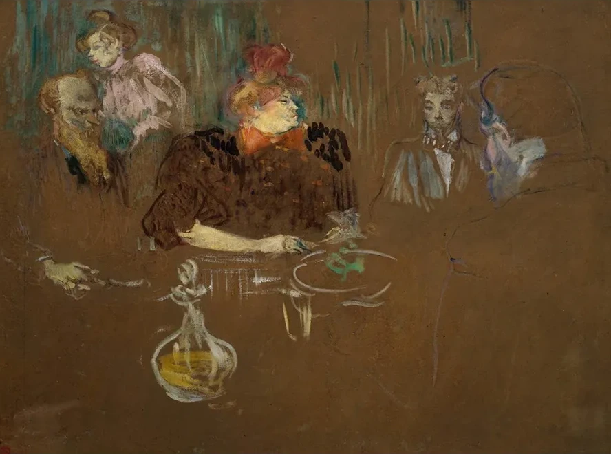 At the Table of Monsieur and Madame Natanson
