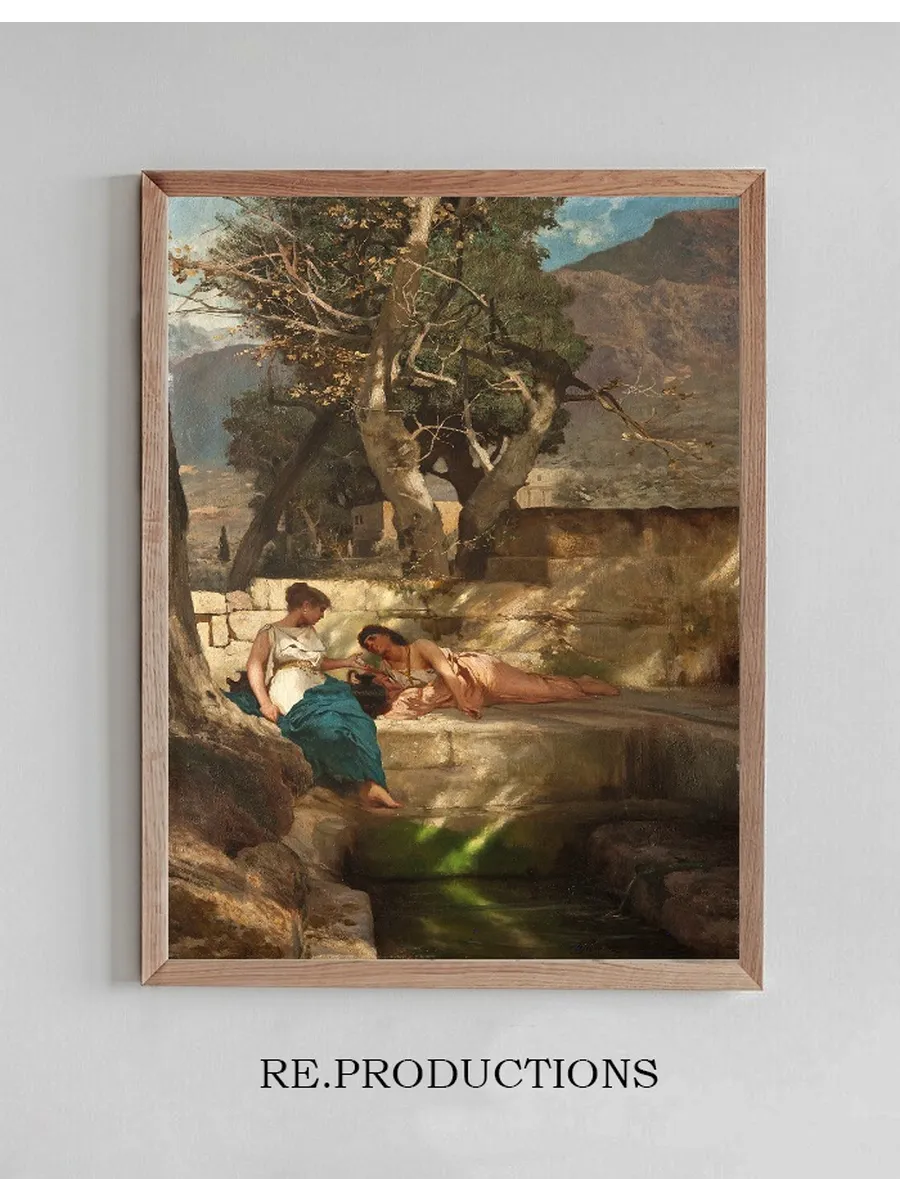 At the Fountain Head Roman Idyll