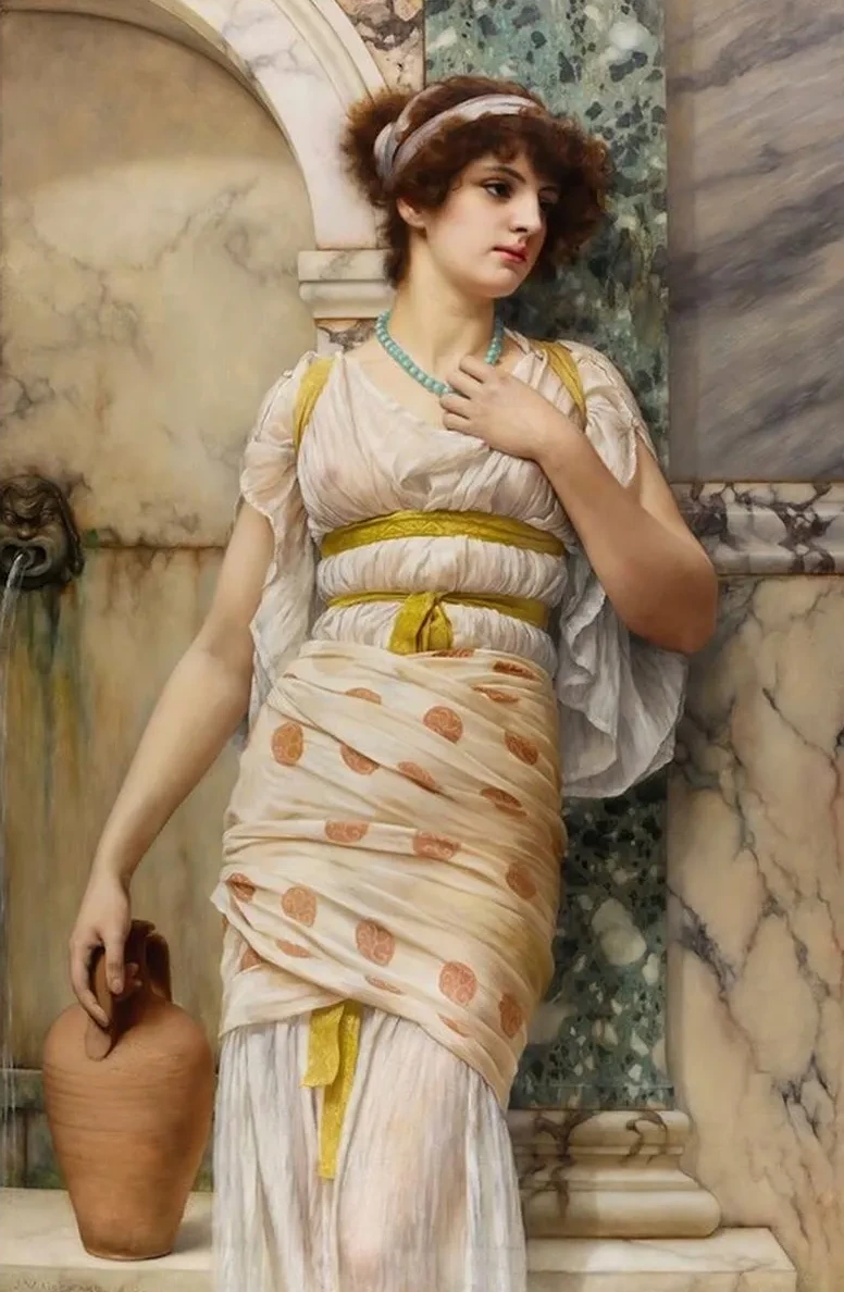 At the Fountain