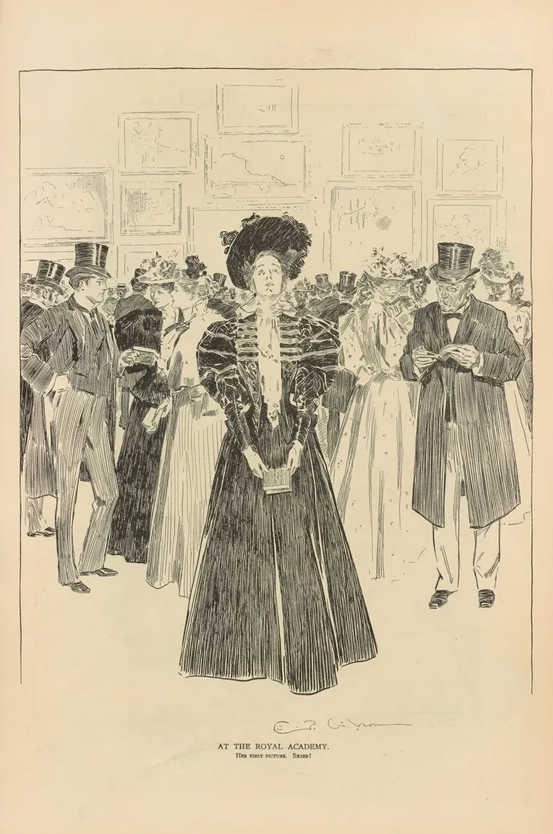 At the Royal Academy