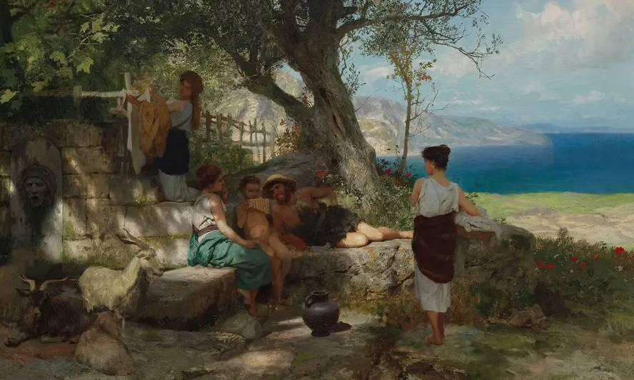 At the Spring Well