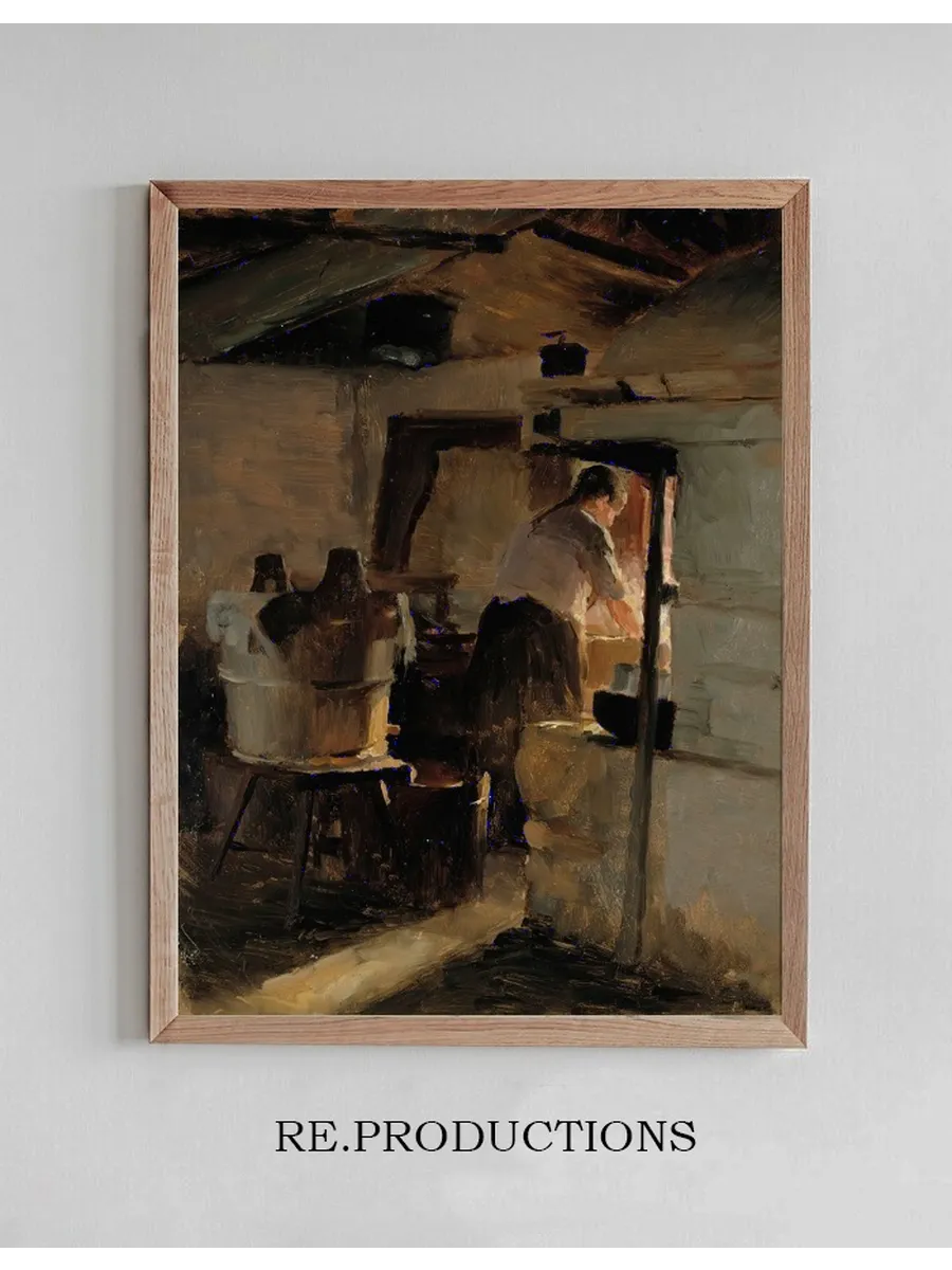 At the Stove