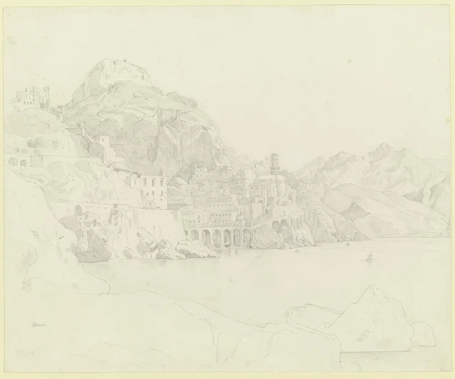 Atrani an Der Amalfik Ste
