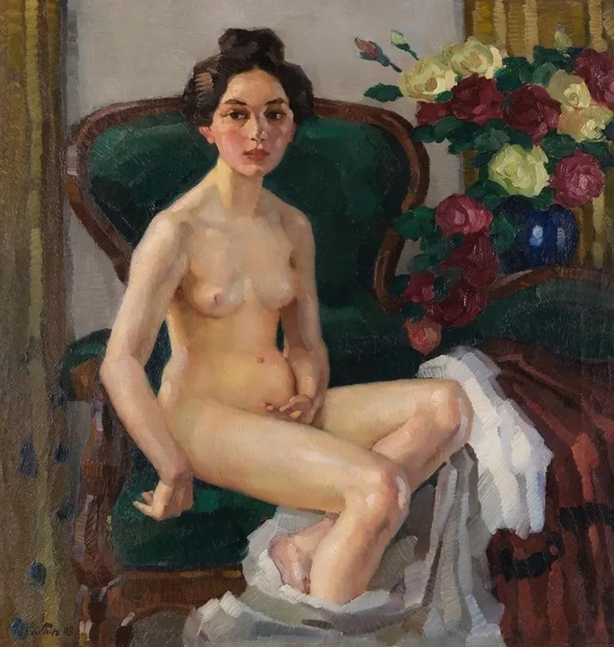 Auf dem Sofa II (Gusti)