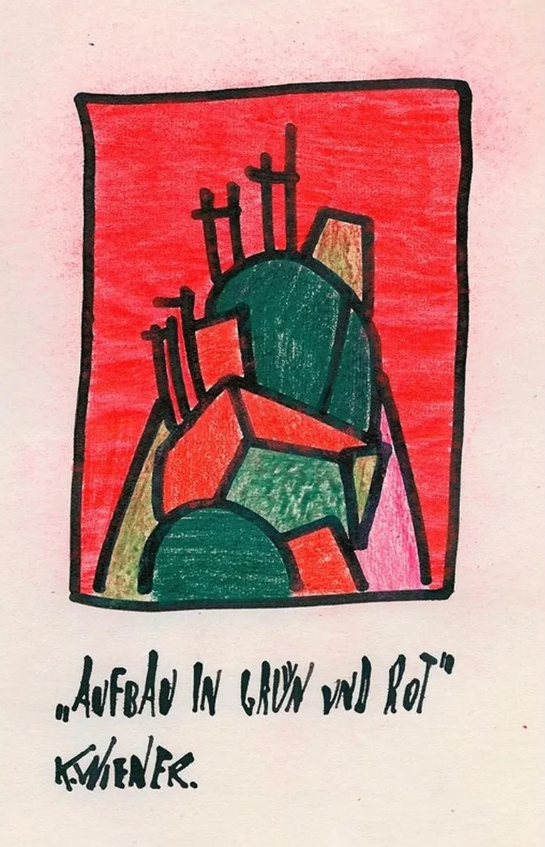 Aufbau in Green und Rot