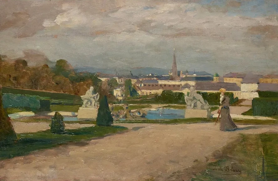 Aus dem Belvedere
