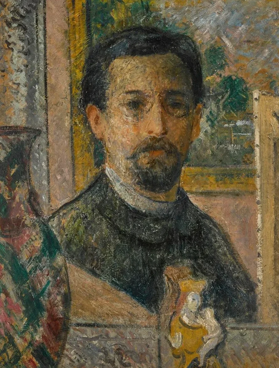 Autoportrait la Statuette