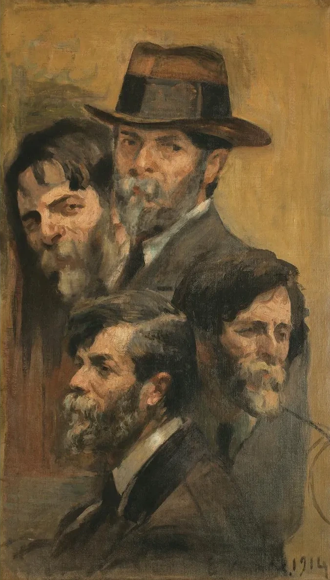 Autorretrato Em Quatro Posi Es