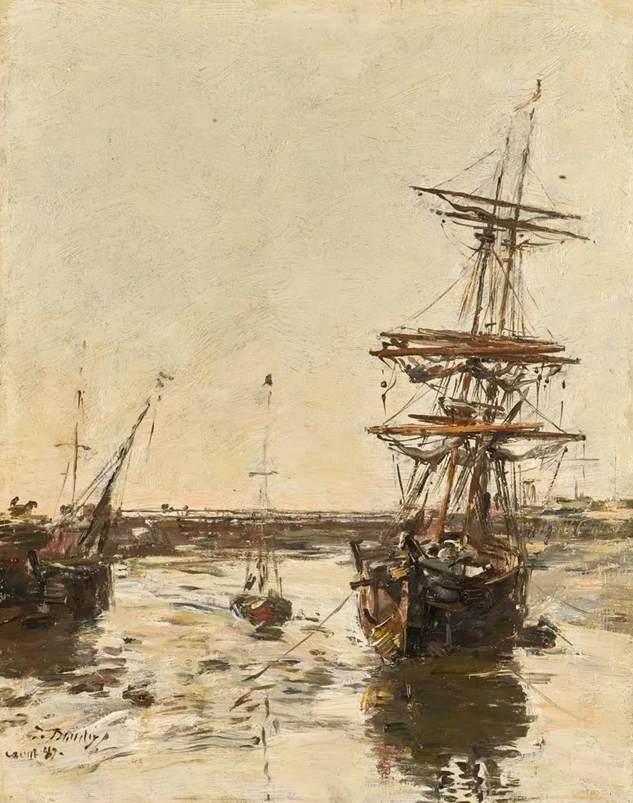 Avant - Port de Trouville
