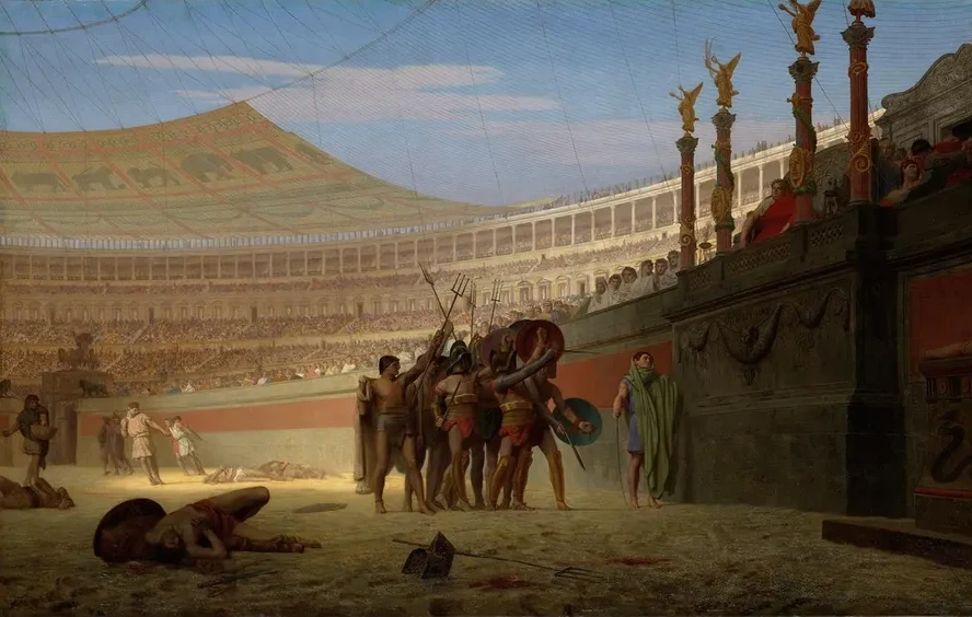 Ave Caesar Morituri te salutant (Hail Caesar We Who Are about to Die SaluteYou)