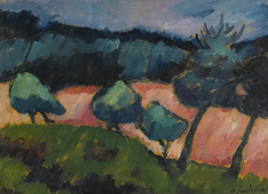 B Ume Und D Nen in Prerow (trees and Dunes in Prerow)