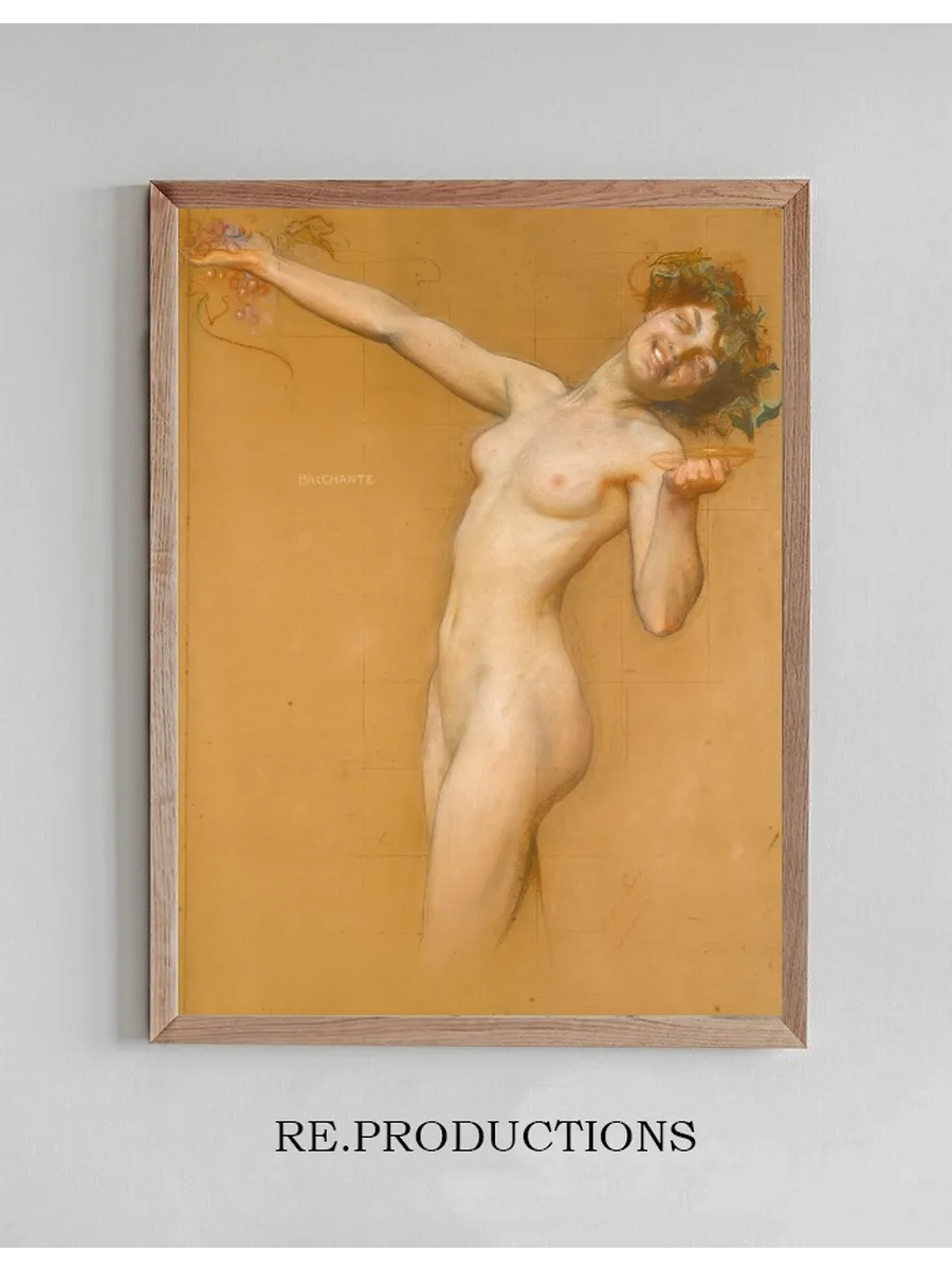 Bacchante, Study for the Vintage Morn