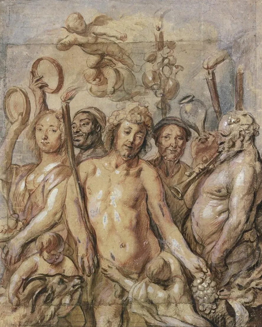 Bacchantenzug (triumph Des Bacchus)