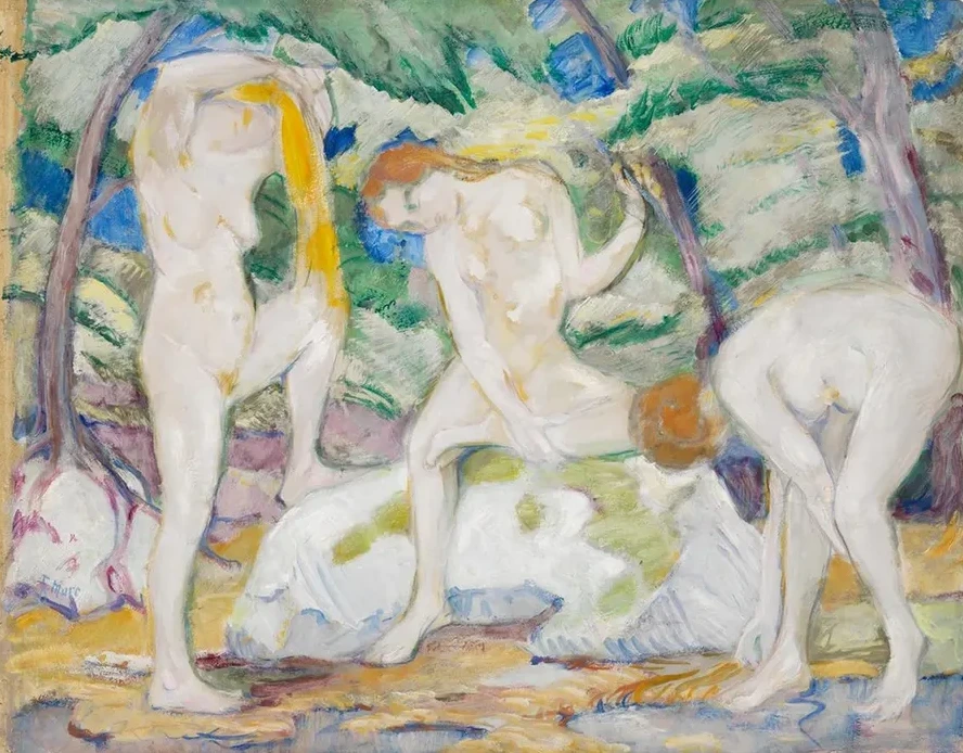 Badende Frauen