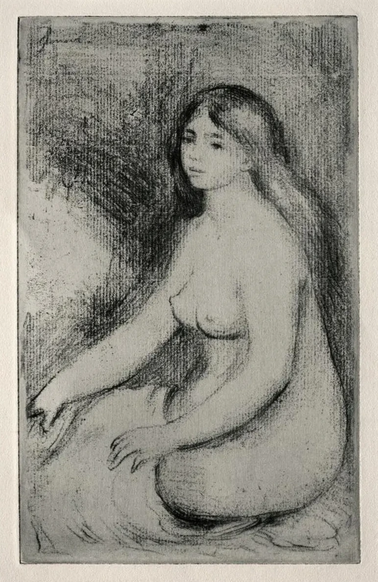 Baigneuse Assise