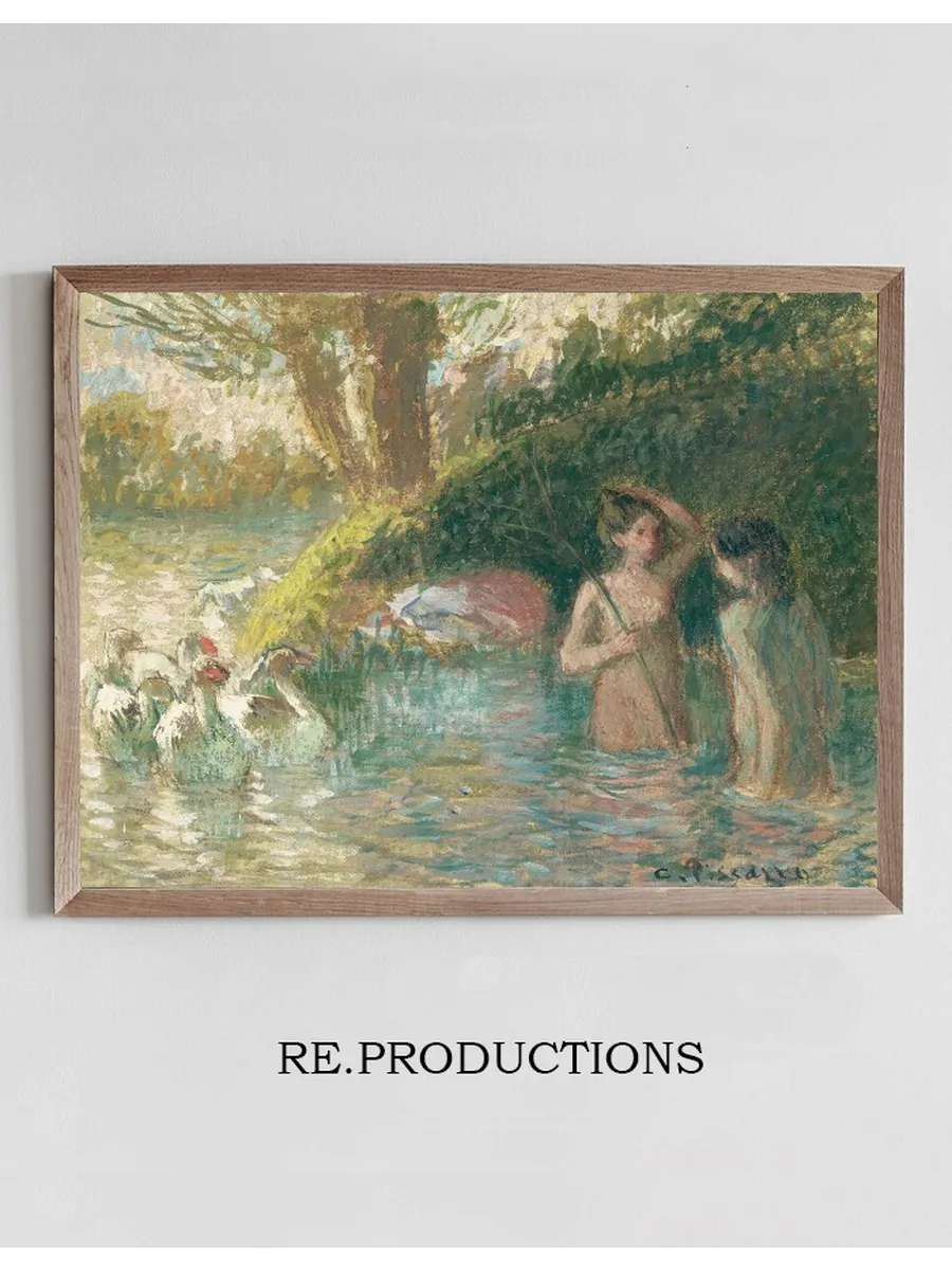 Baigneuses Gardeuses D Oies