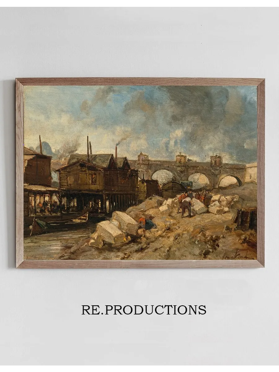 Bain, Bateaux - Lavoirs Pr's du Pont - Neuf