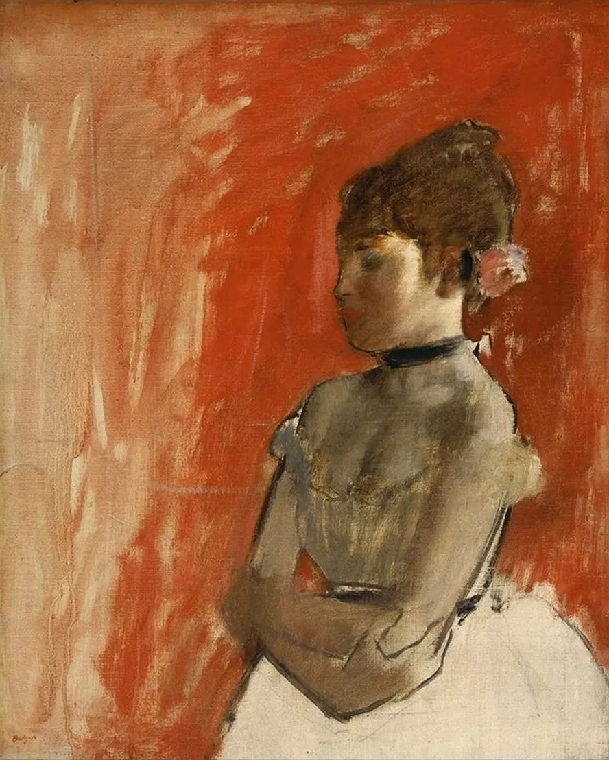 Ballet Dancer With Arms Crossed