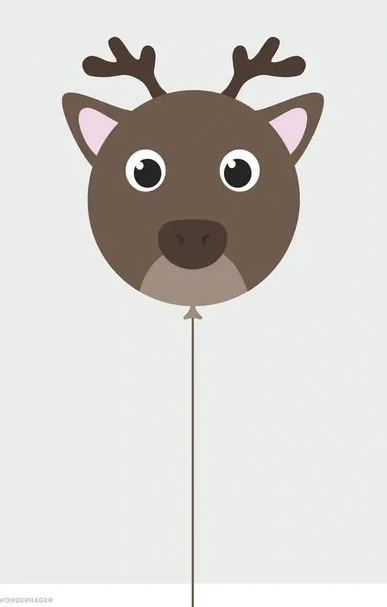 Ballon Animals Fallow Deer