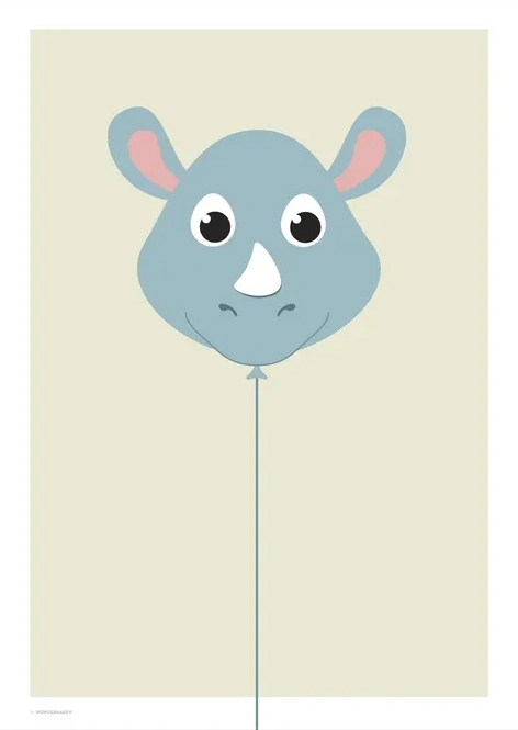 Balloon Animals Rhinoceros