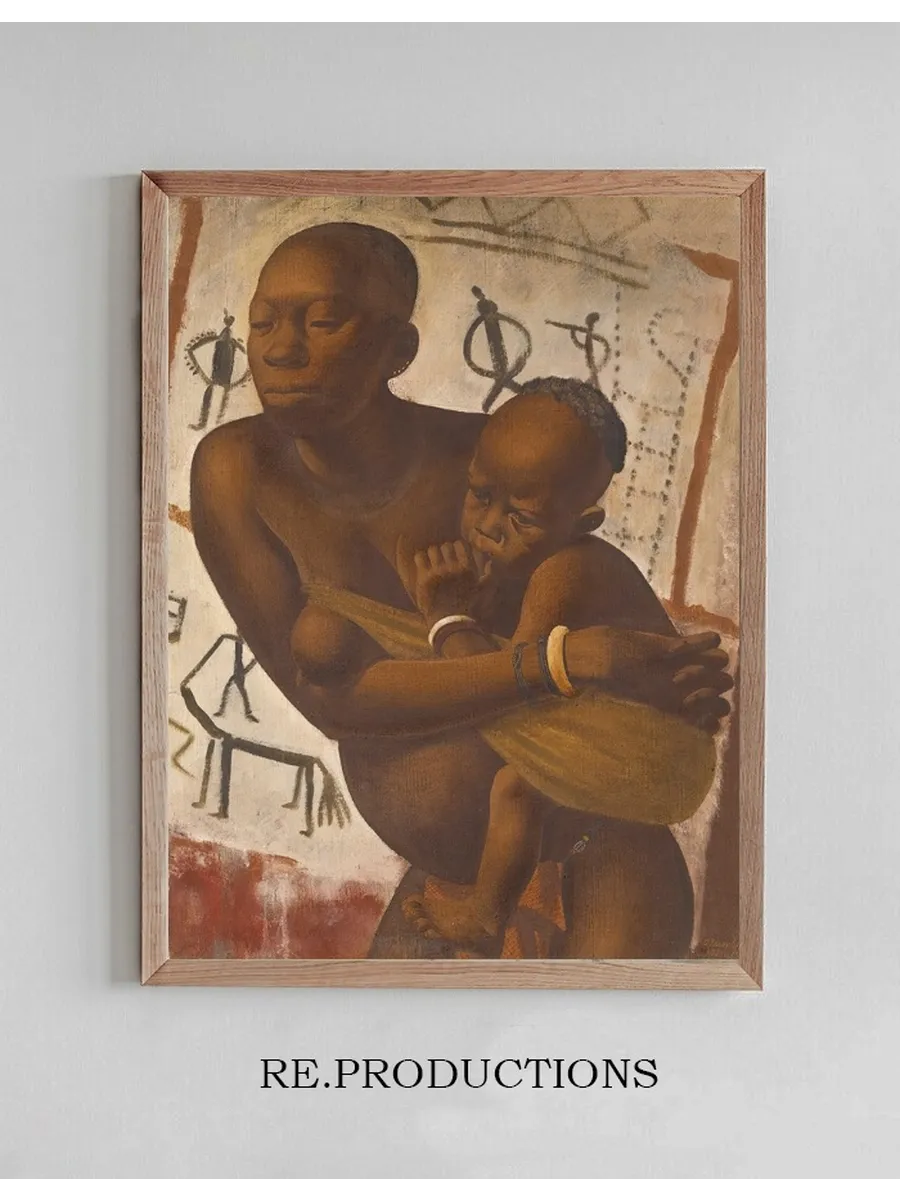 Banda Woman With Her Child