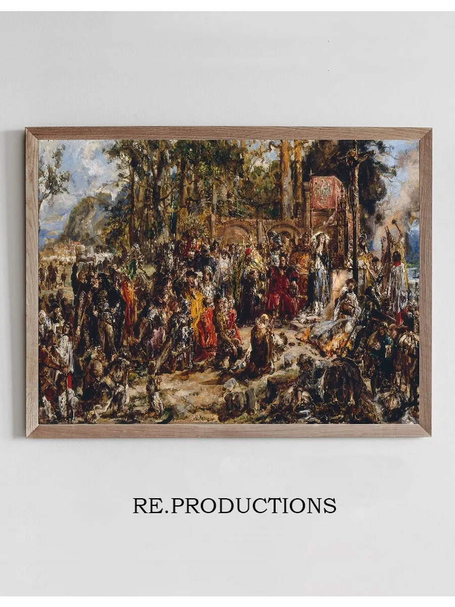 Baptism of Lithuania, from the Series History of Civilization in Poland