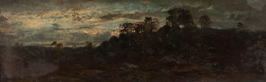 Barbizon, le Soir