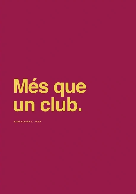 Barcelona - Me's Que Un Club