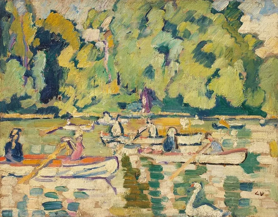 Barques Au Bois de Boulogne
