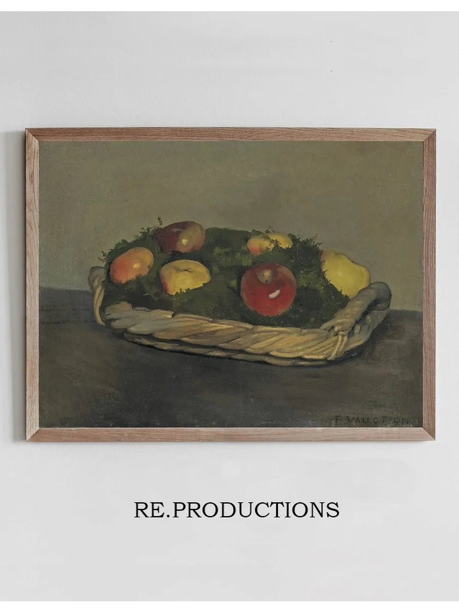 Basket With Red And Yellow Apples
