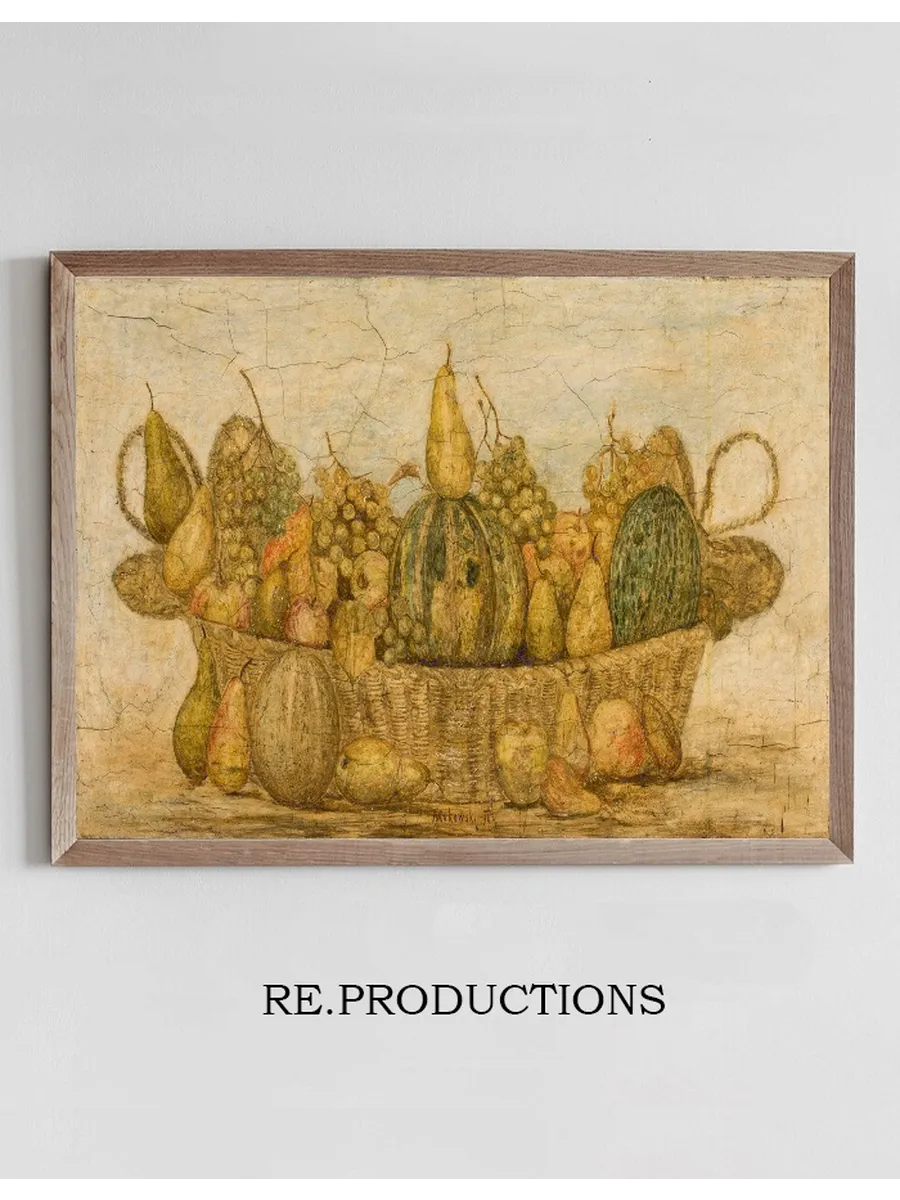 Basket with Fruit