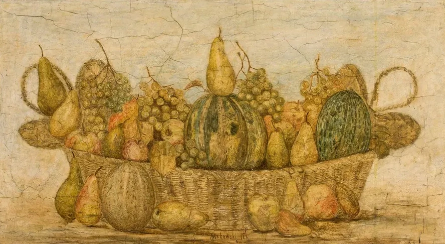 Basket with Fruit