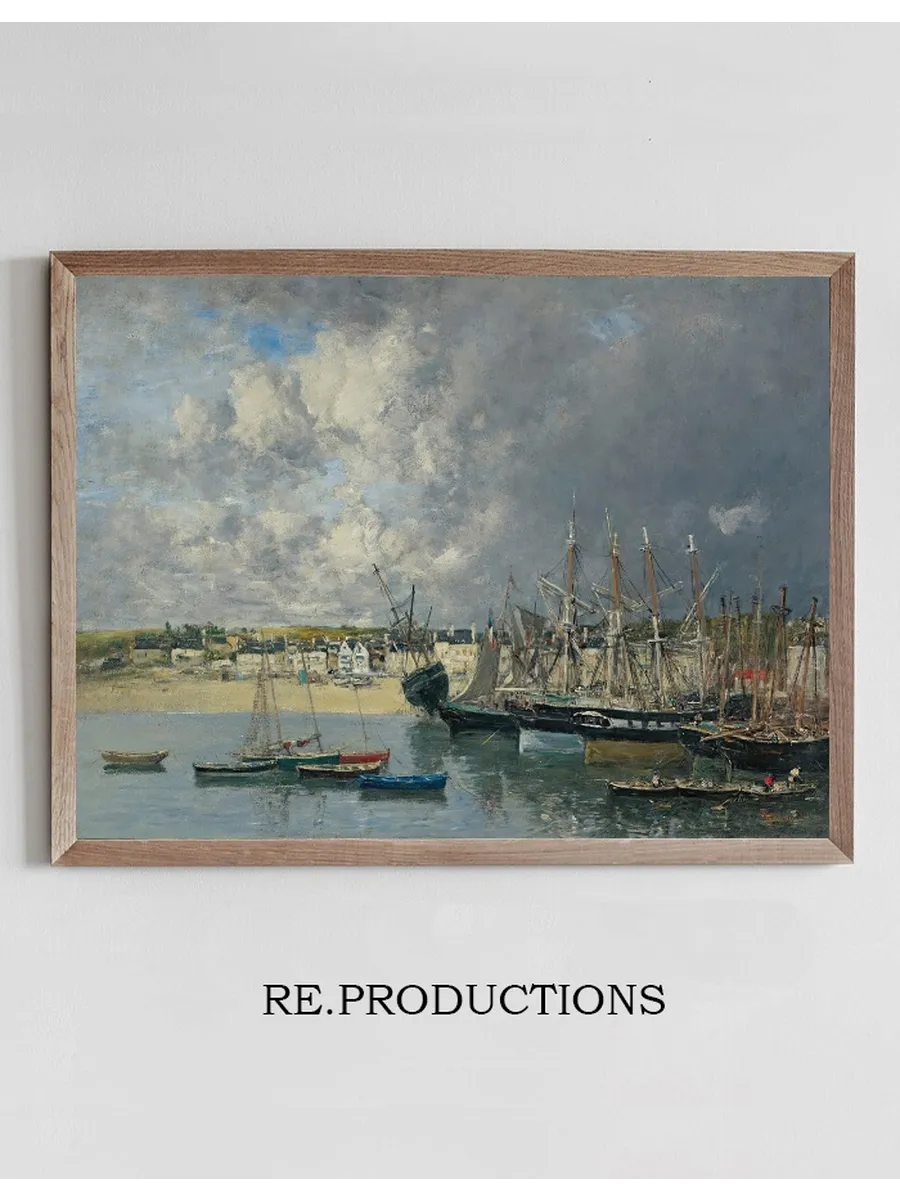 Bateaux L ancre Dans Le Port, Portrieux