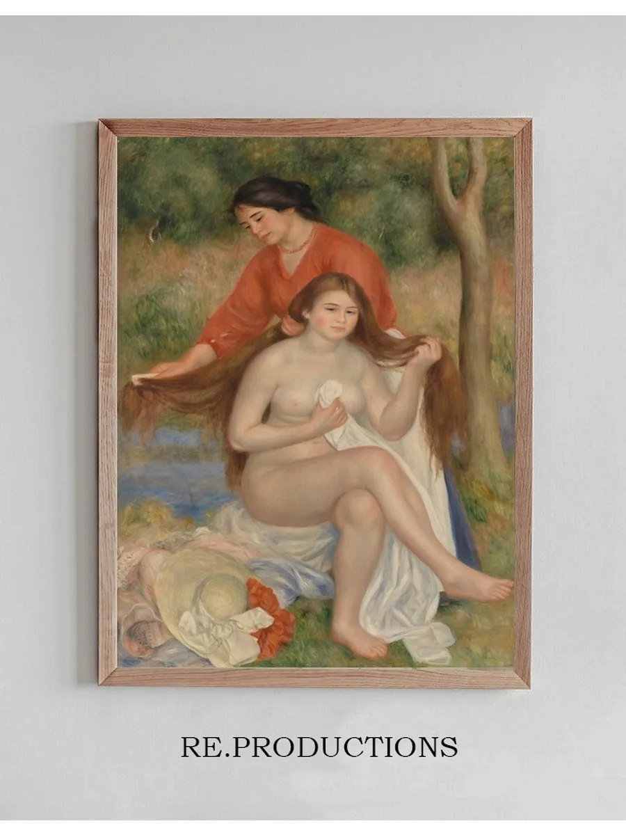 Bather and Maid (la Toilette de la Baigneuse)