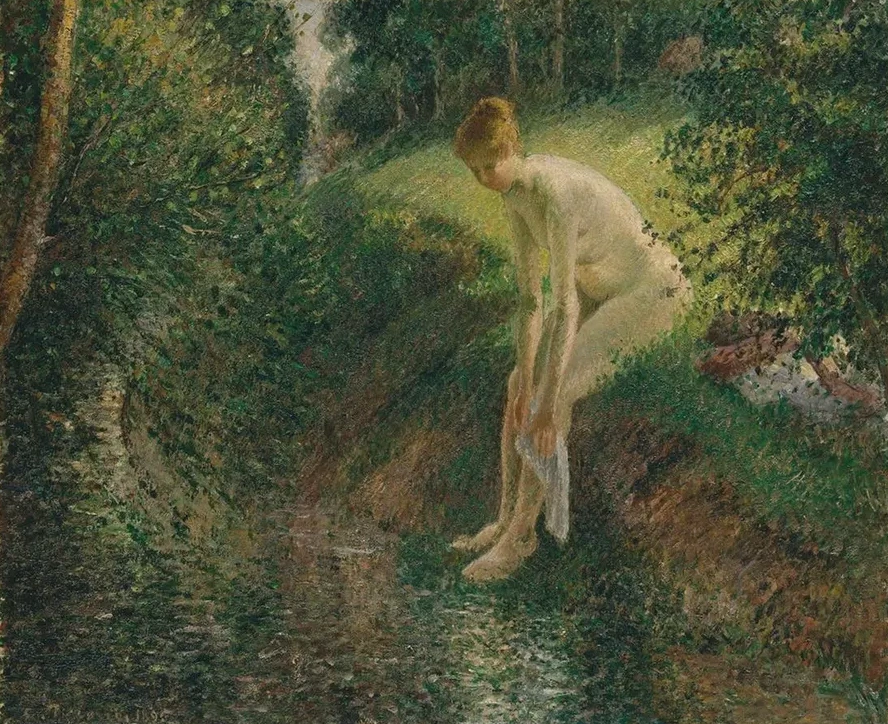 Bather in the Woods
