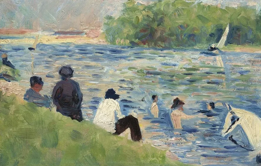 Bathers (Study for Bathers at Asni res)